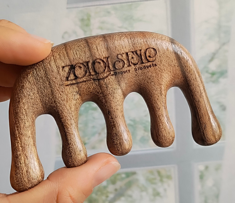 گواشا چوبی زلول استایل